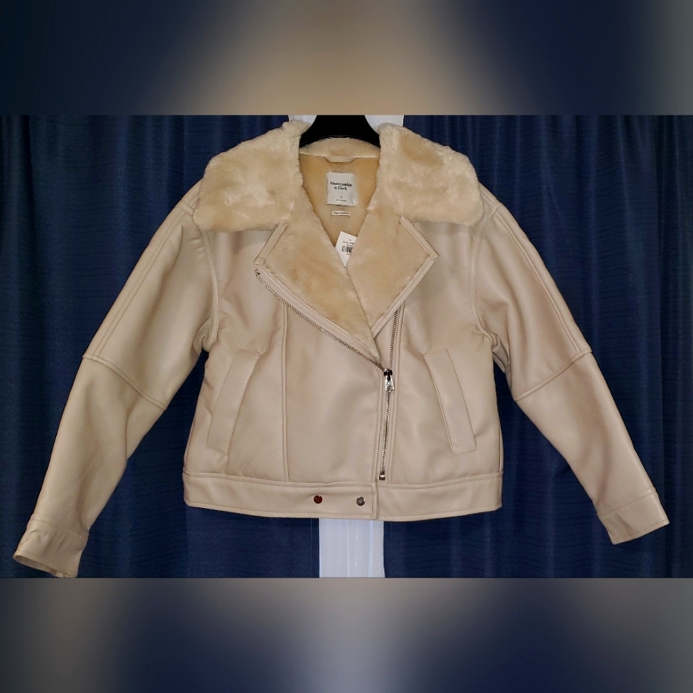 Abercrombie & Fitch Leather Jacket